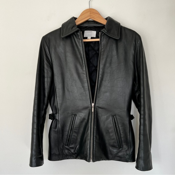 Esprit lamb leather jacket, real leather jacket, genuine leather, size small - Picture 8 of 10